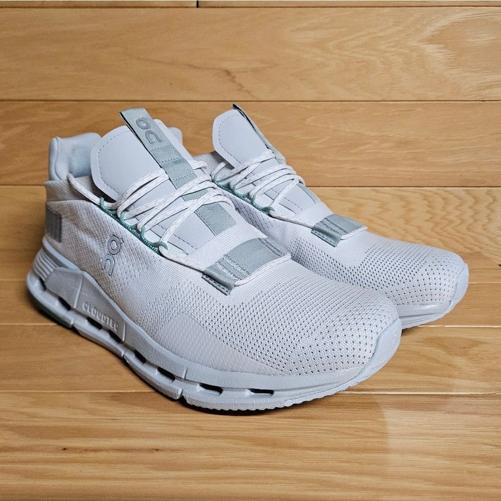 On Running Cloudnova Undyed White Glacier Running Shoe Sneaker 269788 - Picture 3 of 13